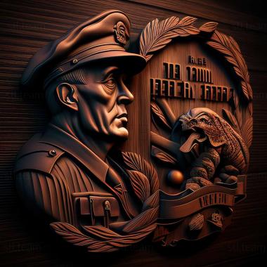 3D model Hearts of Iron 3 Semper Fi game (STL)